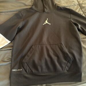 Jordan Black and White Kids Hoodie